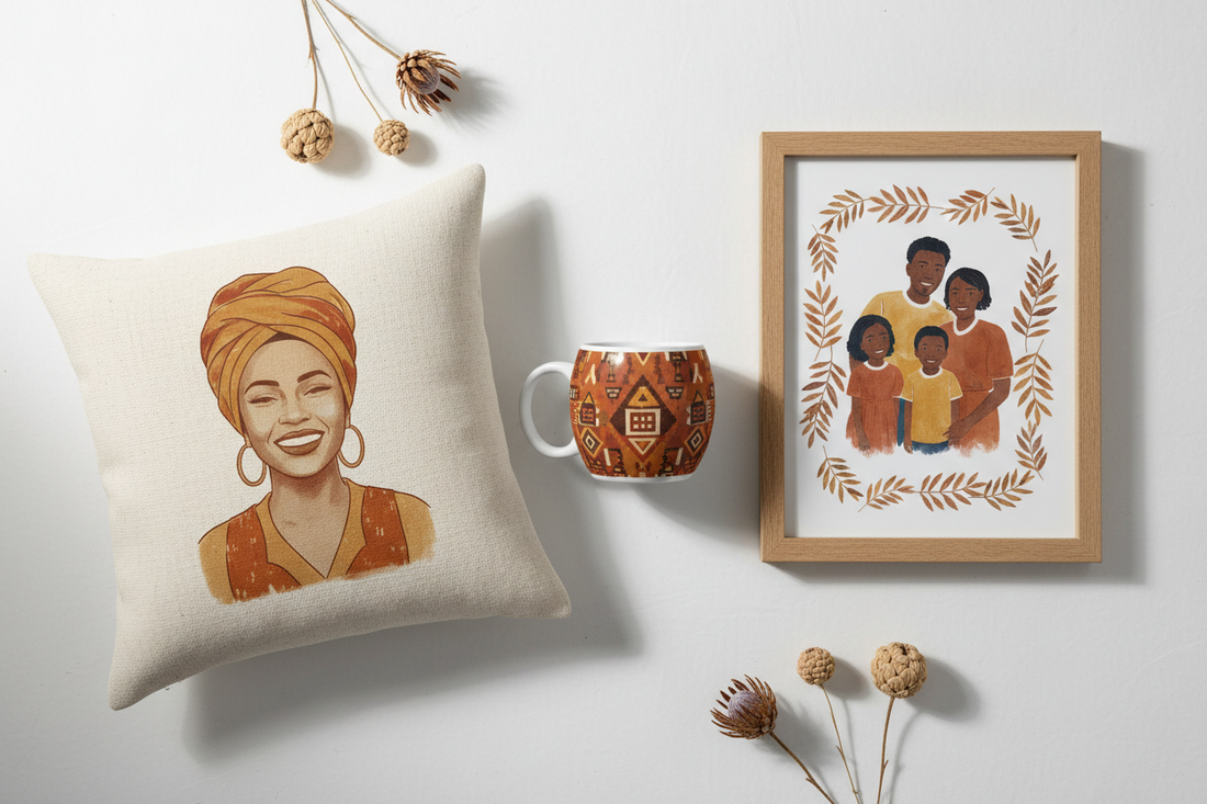 Idées Cadeaux Personnalisés à Pointe-Noire : Tasses, Coussins et Portraits qui Marquent les Esprits