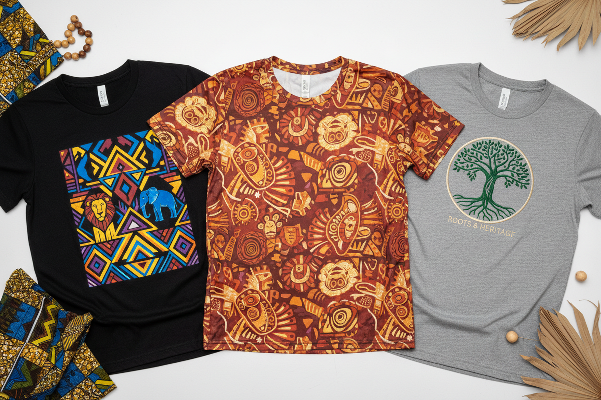 T-shirt personnalisé à Pointe-Noire : DTF, sublimation ou broderie, quelle technique choisir ?