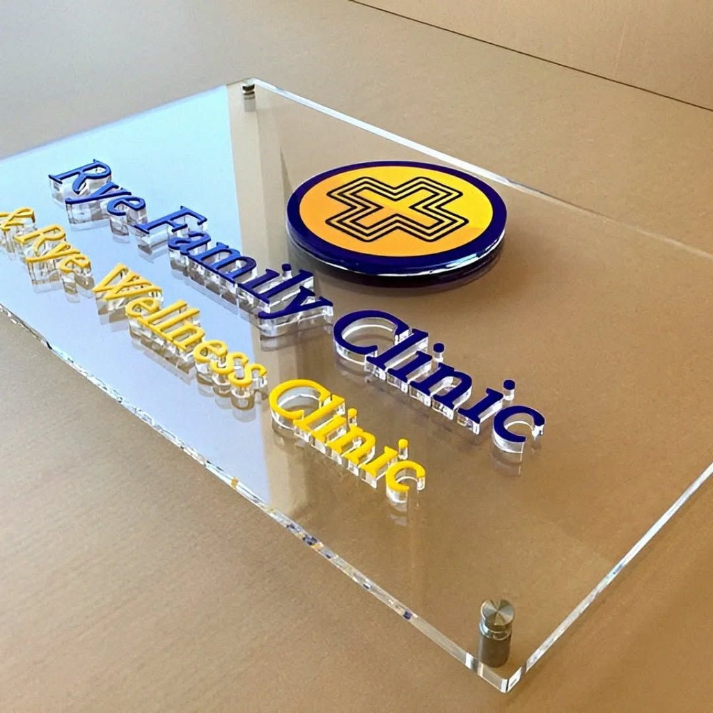 Plaque Signalétique / Plaque de Bureau Personnalisée
